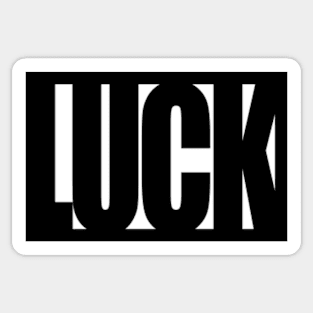 LUCK Sticker